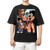 Dragon Ball Saiyan Saga Vegeta Nappa Raditz Great Ape Anime Print T shirt Men Summer Casual Streetwear Cotton 100%