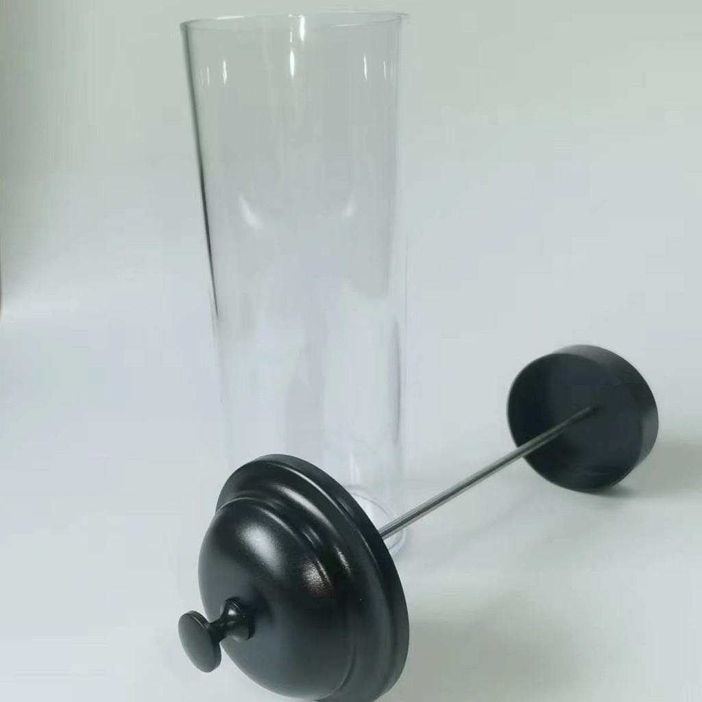 Transparent Plastic Storage Container With Lid For Fast Food And Cafe Beverage Straws