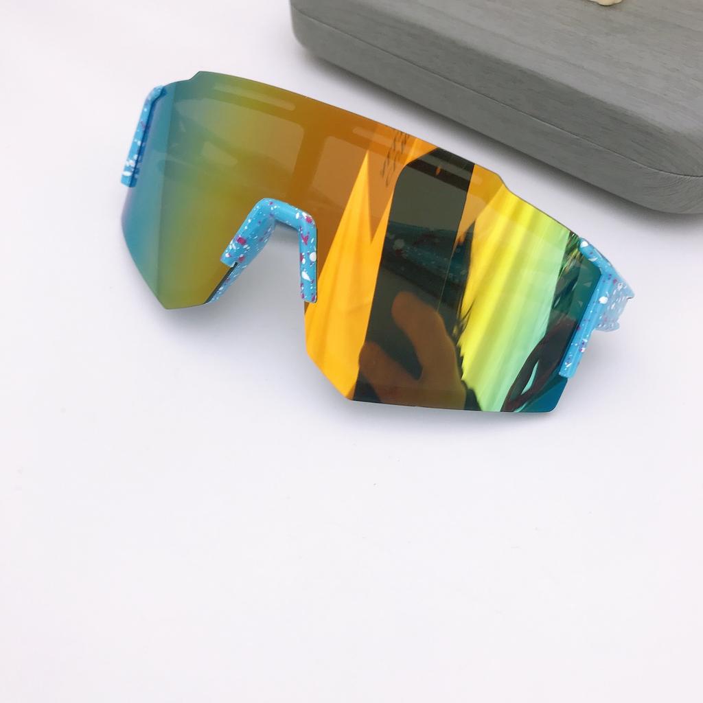 Fashion Children'S Sunglasses Colorful Eye Protection Sports Cycling Glasses Boys And Girls Party Sunglasses Tide