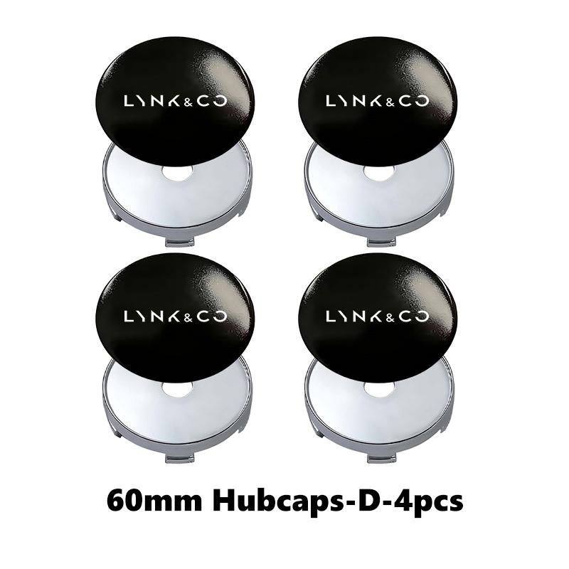 4pcs 56mm 60mm Car Wheel Center Caps Hubcap Cover For LYNK&CO PHEV 09 MHEV 01 05 03 09 02 04 06 07 08