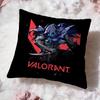 Игровой чехол для подушки v-Valorants Премиум-комфорт Двусторонний чехол для подушки - Дизайн «Два в одном» для любой комнаты и салона автомобиля