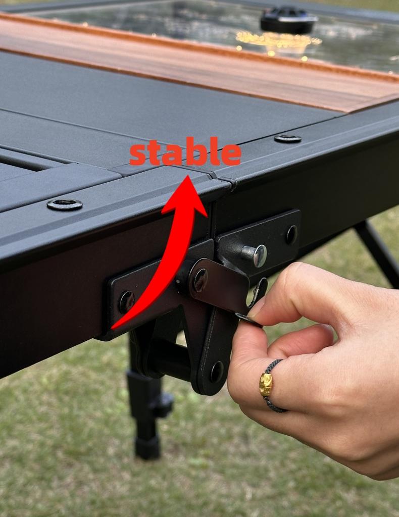 Стол для кемпинга на открытом воздухе IGT, стол Igt 4 Unit, портативный алюминиевый сплав, сверхлегкий складной стол для кемпинга, барбекю, пикника, IGT, новый