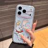 Cartoon Elephants Dumbos Phone Case for iPhone 17 Air 16 15 14 Plus 13 12 11 Pro Max X Xs XR 8 e Soft TPU Transparent Cover