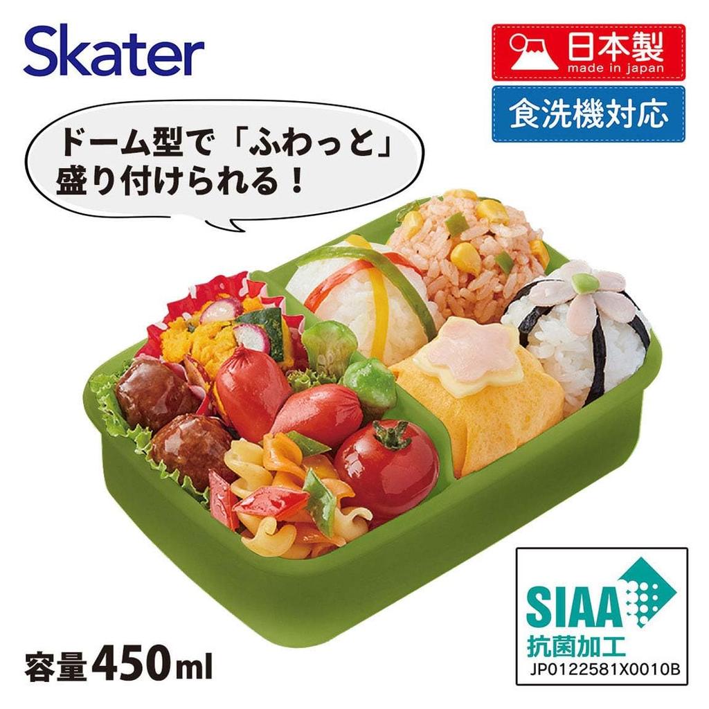 Skater Обед с мягким одиночным контейнером в стиле Ghibli Тоторо и Котобус для мальчиков и девочек, детский ланч-бокс, 450 мл, куполообразная крышка, ярус, Япония, Дизайн,