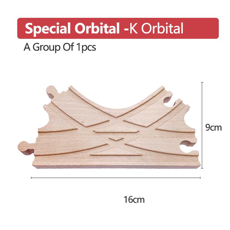 Деревянный маленький игрушечный поезд, детский набор, магнитный поезд, аксессуары, трек KX, игрушка на день рождения для мальчика, подарок X10