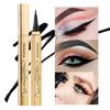 4D черная подводка для глаз, водостойкая жидкая подводка для глаз, косметическая ручка, долговечная быстросохнущая подводка для глаз, карандаш для глаз