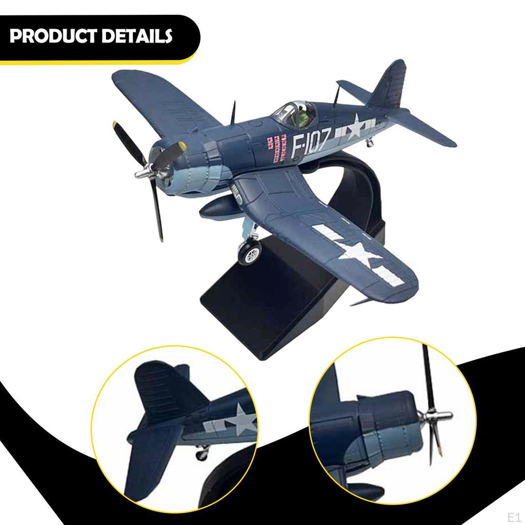 1/72 Scale US -1 Fighter Diecast Plane Aircraft Adults Gift 1:72 for Display Model