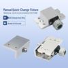Ручной регулируемый зажим для цилиндра с быстрой сменой QTM15G-S, Промышленные аксессуары для крепления QTM15R-Y