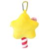 T's Factory Kirby Star Plush Zipper Mascot with Carabiner, Star Rod, Approx. H165 X W140 X D75mm (excluding Carabiner), HK-5546739SR