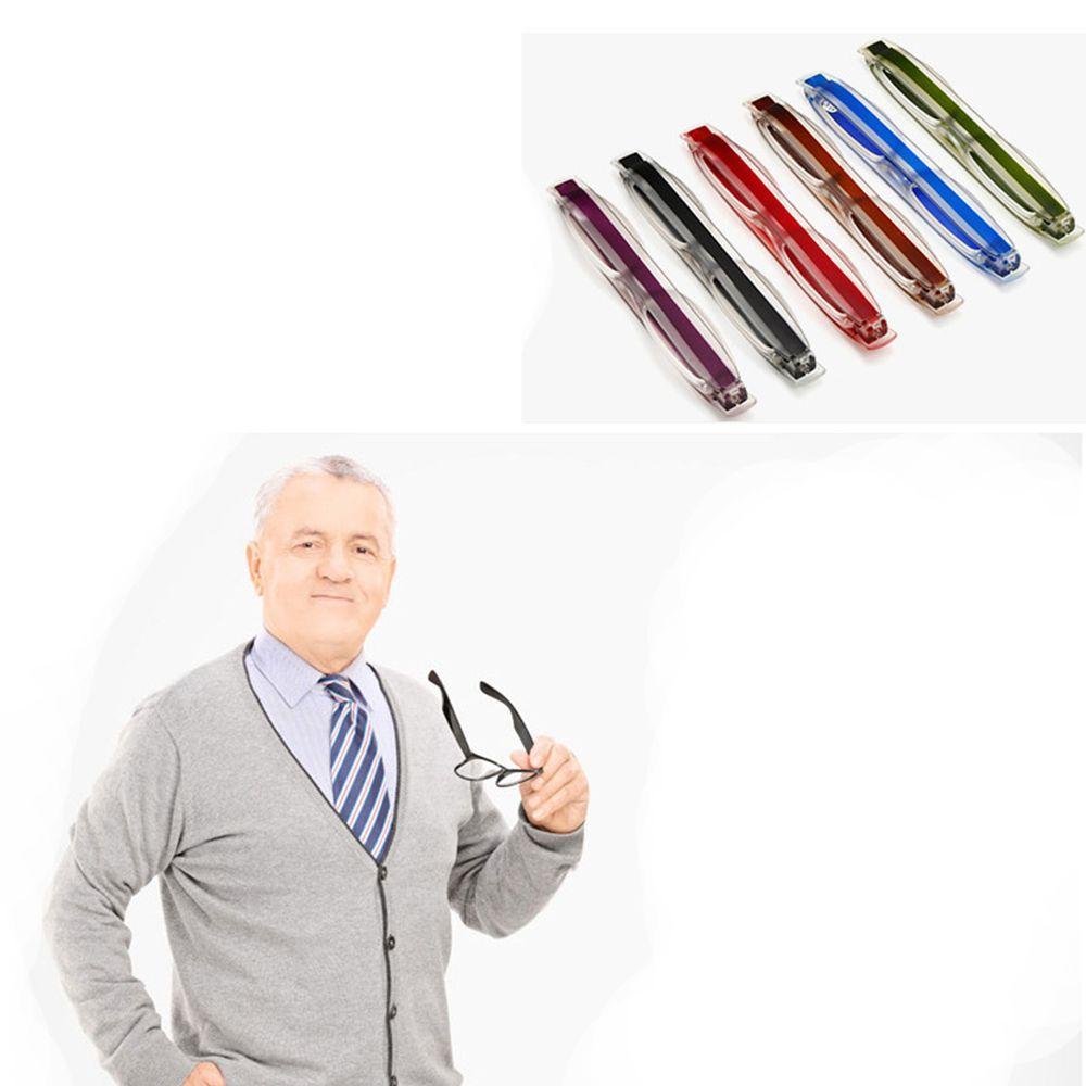Grandfather Old Man Folding Rotation Ultraportability Mini Reading Spectacles Eyeglass Glasses