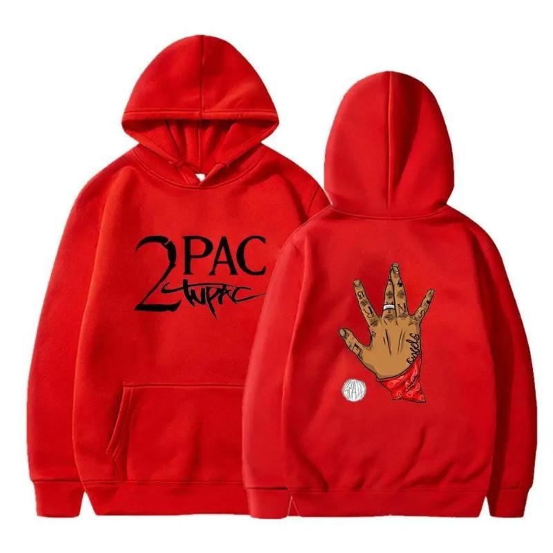 Худи в стиле Гангста-рэп 2Pac, Свитшоты с графическим принтом певца для фанатов, Повседневная одежда с длинным рукавом для мужчин/женщин, Sudaderas, Hoody
