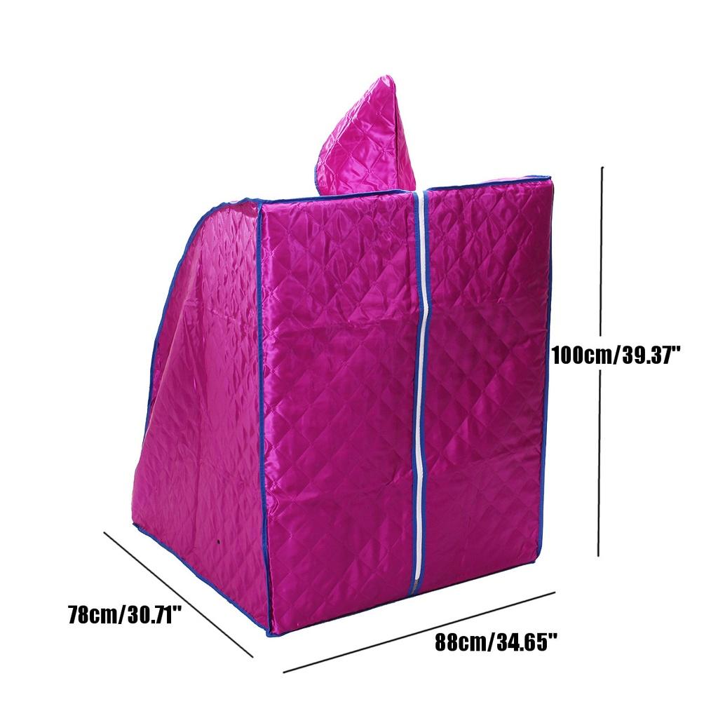 110V/220V Portable Sauna Bag Steam Shower Generator Infrared SPA Loss Weight Calories Burned Sauna Tent Room Shower Cabin