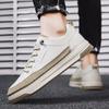 2024 Летняя мужская обувь Повседневная обувь для бега на открытом воздухе Мужские кроссовки Кожаные мокасины Платформа Модные роскошные студенческие теннисные кроссовки