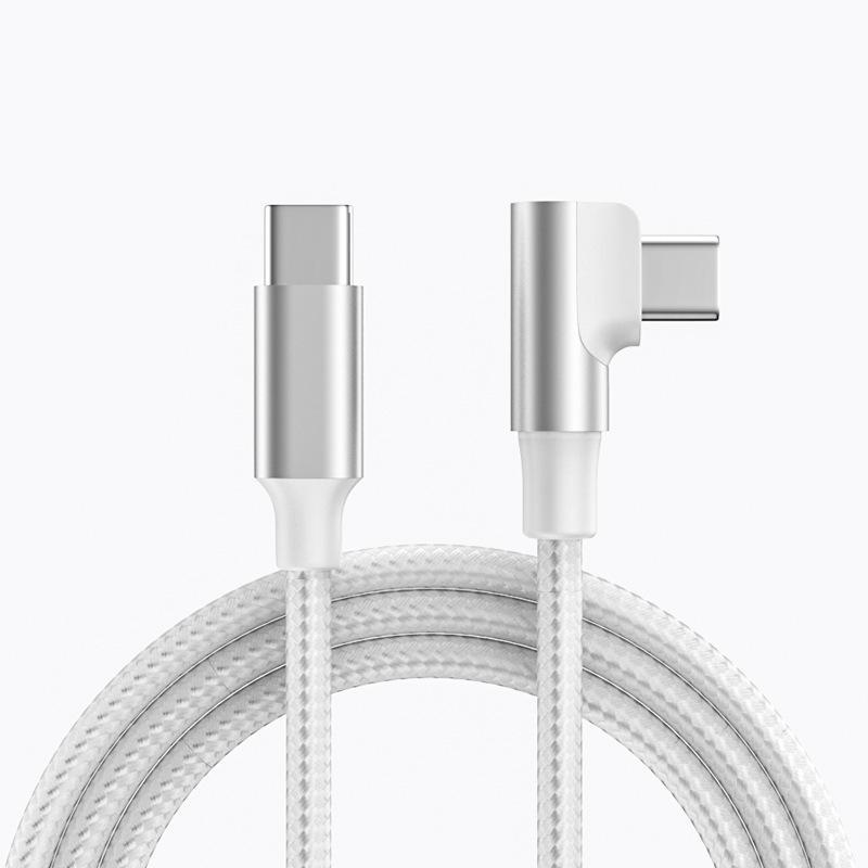Игровой кабель для быстрой зарядки 90° Type-C для Samsung и Huawei