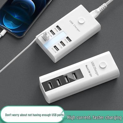 Дорожный удлинитель с несколькими USB-портами и удлинительным шнуром