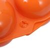 2/4 Grids Outdoor Holder Foldable Egg Tray Egg Storage Box Organizer Case Portable