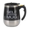 Automatic Stirring Mug 400ml Stainless Steel Liner Battery Powered Electric Mixing Cup for Travel