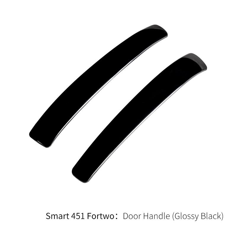Наклейки-защитные накладки на ручки дверей автомобиля Smart 451 Fortwo, защищающие от царапин, из нержавеющей стали