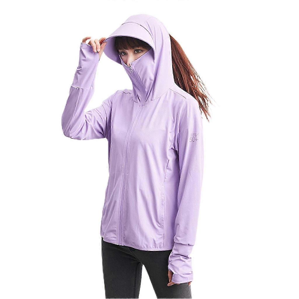 \u200bLightweight UV Protection Sun Hoodie with UPF Sunproof Design for Summer Outdoor Daily Wear and Travel
