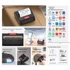 Deli GE365W Portable Bluetooth Thermal Label Printer CN plug (adapter included)