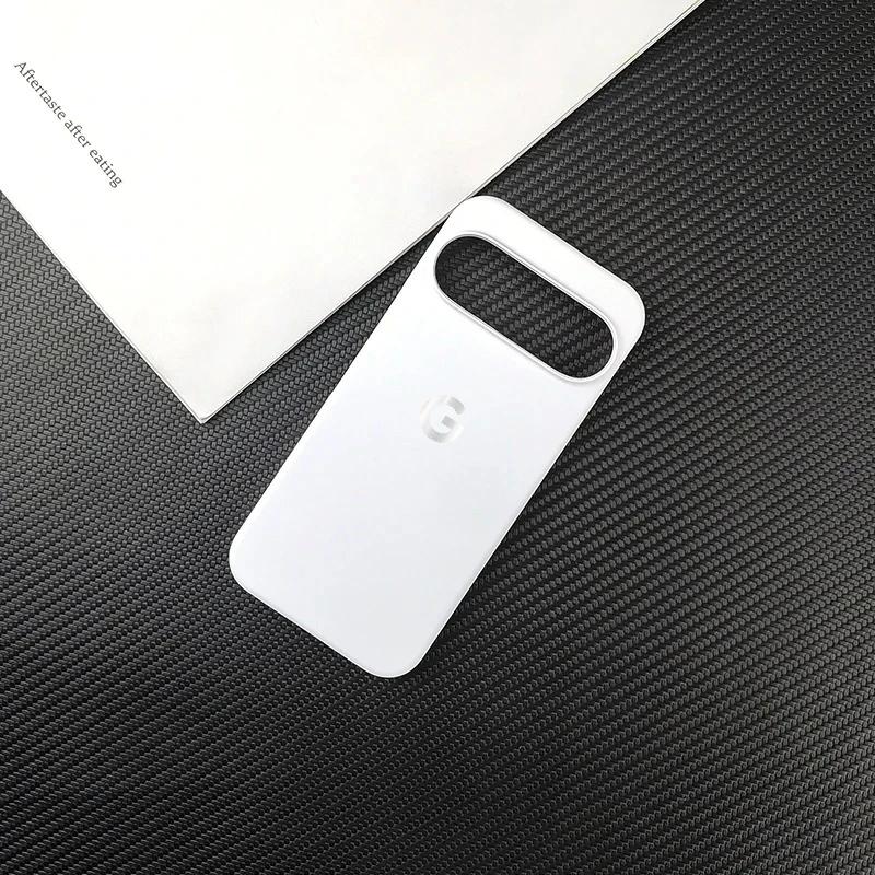 Минималистичный Тонкий Матовый Чехол Для Телефона Google Pixel 10A 10 9 Pro XL 8 7 6 A Pro Полупакет Жесткий Защита от Падения Задняя Панель Прозрачная Линза Выступающая Защитная Крышка