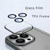 For Samsung Galaxy S25 FE / S26 FE Case Camera Protection Semi Transparent Soft Silicone Shockproof with Lens Protector Films