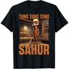 Интернет Смешной Мем Персонаж ИИ Тунг Тунг Тунг Сахур Футболка