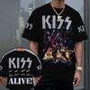 K1SS x Alive 50-летний юбилейный футболка Ace Frehley Размер XS-6XL Унисекс футболка