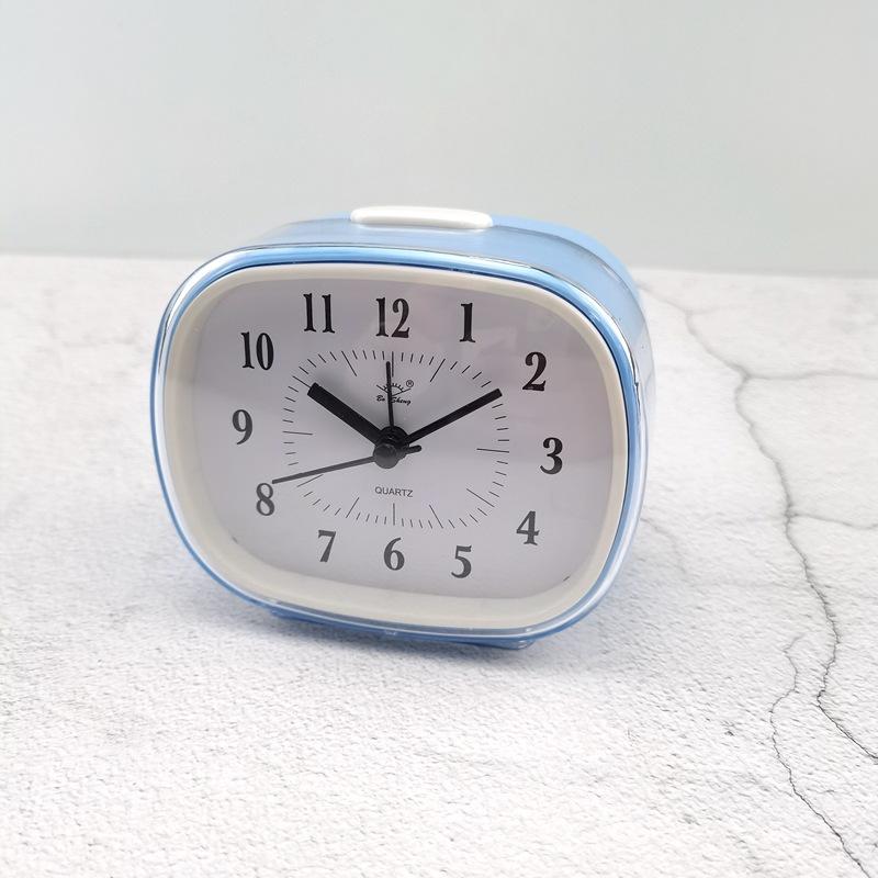 Простые часы Большая мелодия Двутональный будильник Детские прикроватные часы Конфетный цвет