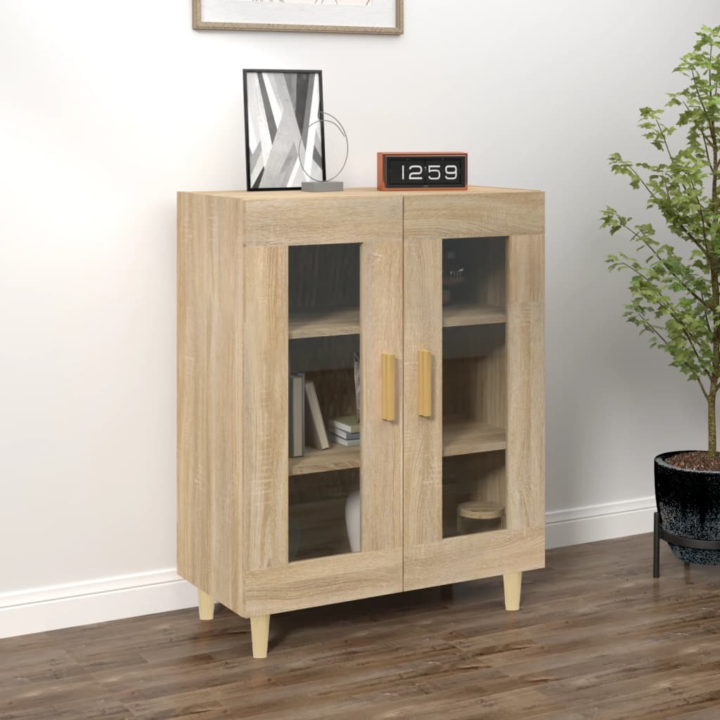 Sideboard in Sonoma Oak Finish 69.5 x 34 x 90 cm Engineered Wood
