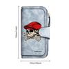 Gothic Skull Printed Long Wallet Casual Card Holder Purse
