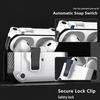 AirPods Pro 3 Flip Cover Case: Auto Buckle Protective Cover for Apple 4th Gen Pro2 Earphones.