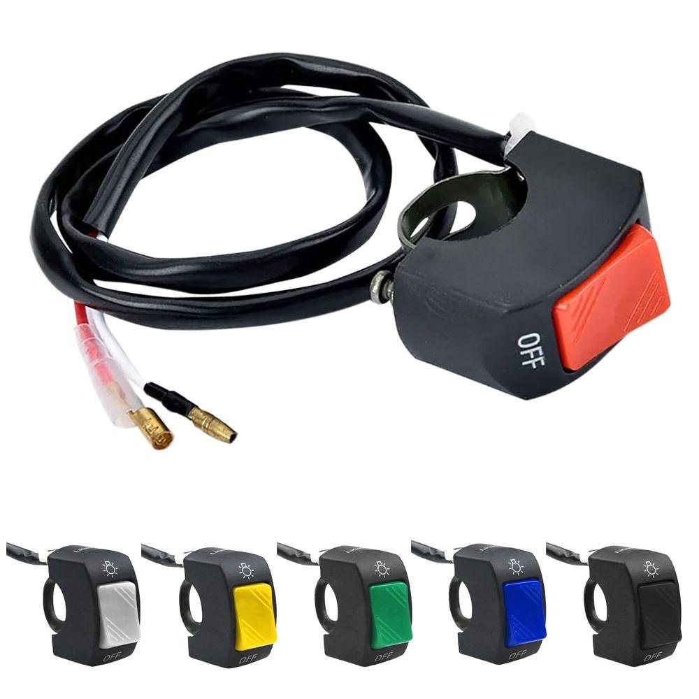 On-Off Motorcycles Motorbike Headlight Switch Handlebar Switch Turn Signal Lights Push Button