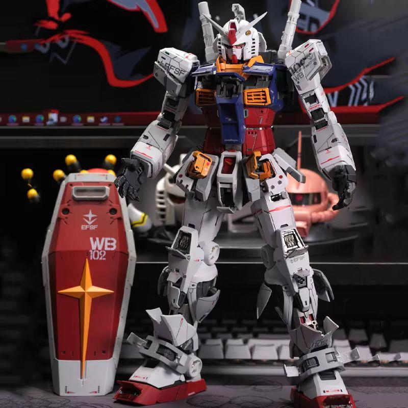 1/60 Daban Pgu Pg 2.0 Rx-78-2 Высокоточный Каркасный Сборный Экшн-Фигурка Кукла Модель Набор Фигурки Коллекция Игрушка Праздничный Подарок