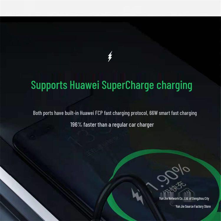 40W Super Fast Car Charger for Huawei Phones