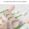 Cake Mold Cookie Slicer Baking Tool Rose Shaped Fine Workmanship DIY Prop Widely Applicable No Burrs Washable Candy Maker