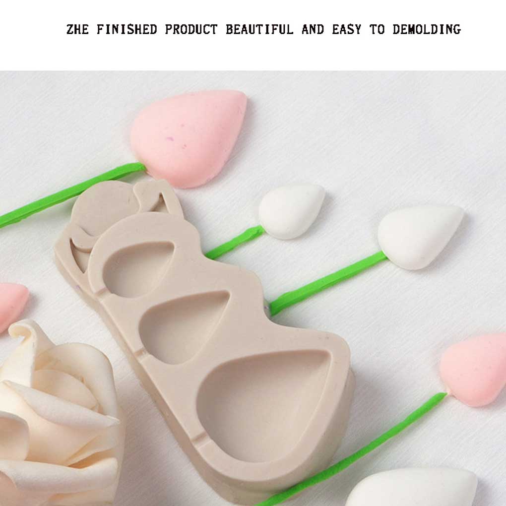 Cake Mold Cookie Slicer Baking Tool Rose Shaped Fine Workmanship DIY Prop Widely Applicable No Burrs Washable Candy Maker