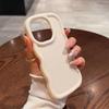 Однотонный чехол-волна для Samsung Galaxy S25 S24 S23 Plus S22 Ultra S21 S20 FE A73 A56 A55 A54 5G A52 A51 4G Чехол с изогнутым краем