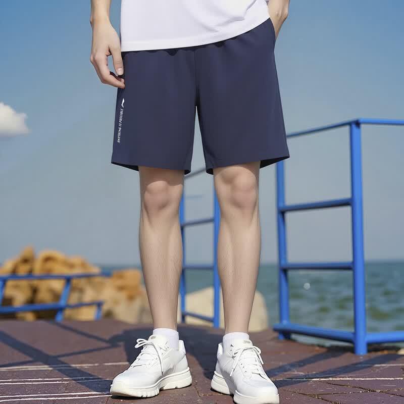 Li-Ning Мужские легкие дышащие шорты для бега