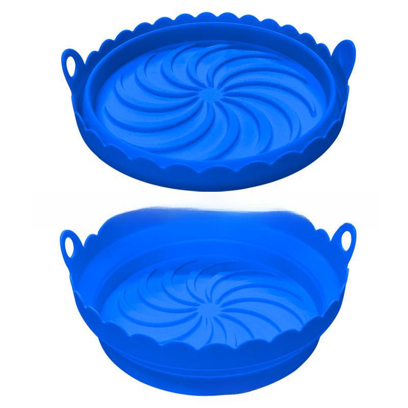 Складная силиконовая кастрюля для фритюрницы и противень для выпечки