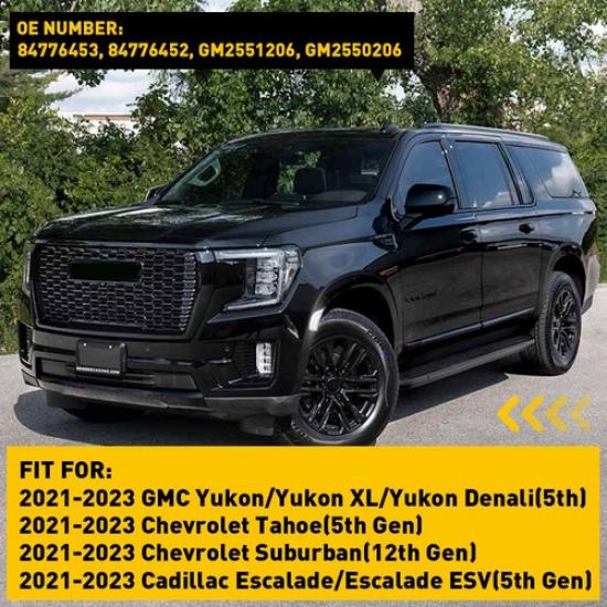 White LED Side Marker Lights Fit GMC   Yukon XL Chevrolet Tahoe Cadillac