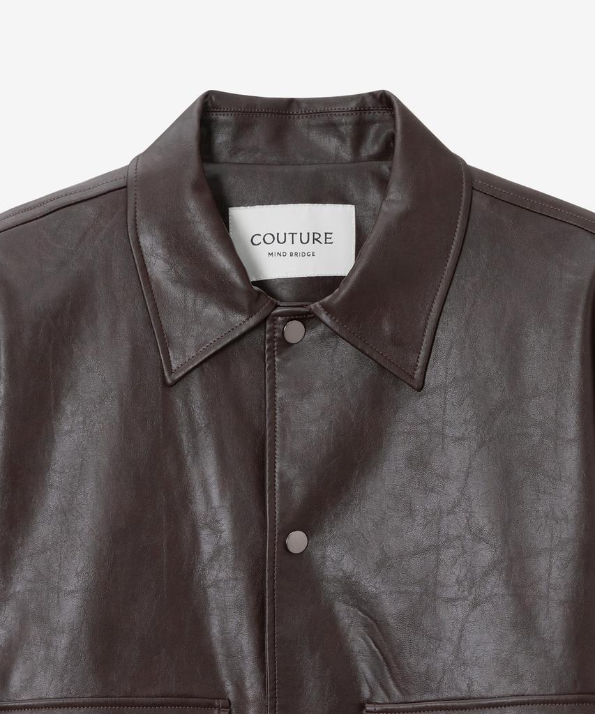 Mindbridge [Couture] Brown Leather Trucker