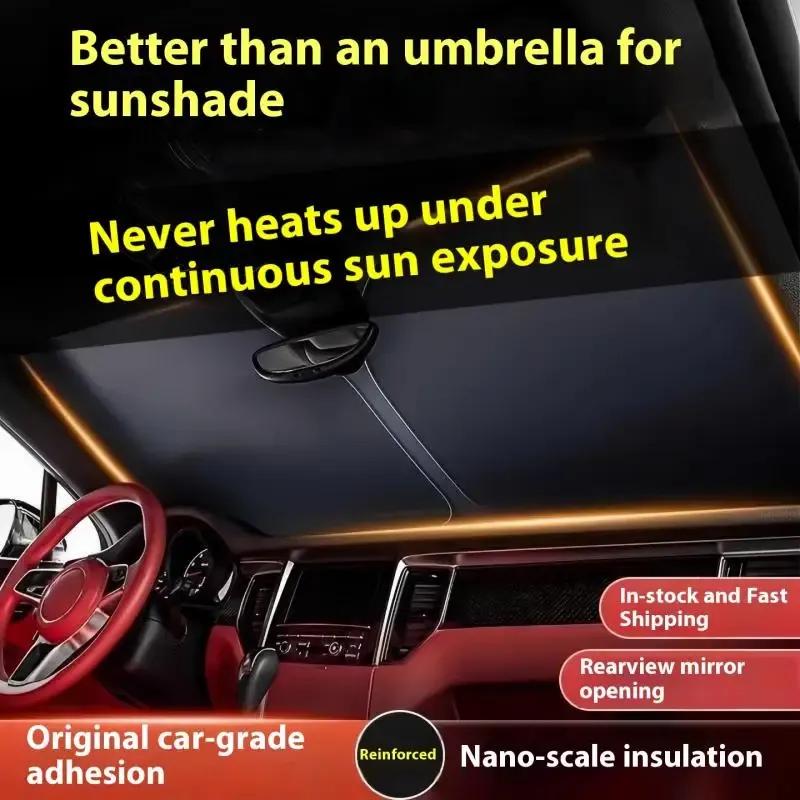 For Lynk & Co 01 Link Co 01 2024 2025 2026 Car Windshield Sunshade Cover Anti UV Protection Foldable easy to store Accessories