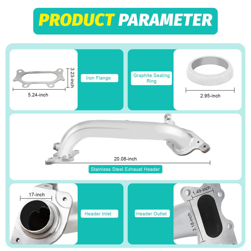 Выпускной коллектор из нержавеющей стали T-304 JDM Racing Header для Honda Civic 1.8L 06-11 Увеличение мощности