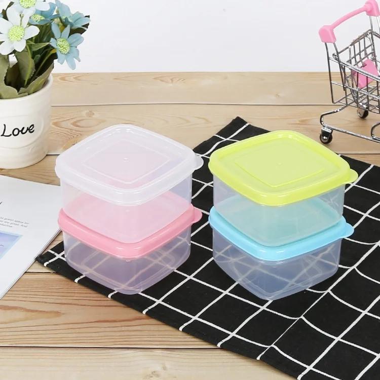 1 шт. 250 мл пластиковый органайзер для хранения продуктов питания, цвет случайный