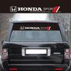 rlbn5 Car Front Rear Windshield Decal Sticker Decoration Accessories For Honda Civic Fit Accord City Vezel CR-V S660 Odyssey HR-V