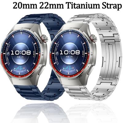 20 мм 22 мм Быстросъемный титановый ремешок для Huawei Watch GT6 Pro/GT5 Pro/GT6 5 4 3 46 мм Браслет Ремешок для часов для Amazfit Balance 2