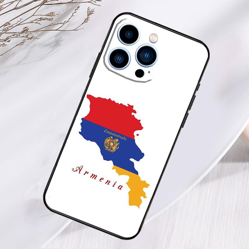 Чехол с флагом Армении для iPhone 13 12 11 Pro Max XS XR X, полное покрытие для iPhone 12 13 Mini 7 8 Plus SE 2020