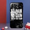 Workout Motivation Fitness Gym Quotes For Samsung Galaxy M15 M55 M33 M13 M23 M53 M31 M51 M14 M34 M54 M20 M30s M52 M32 Phone Case
