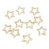 100pcs Star Paper Clips Skid Resistance Plating Process Rust Resistant Cute Paperclips for Office Sc